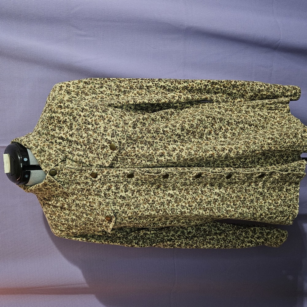 Ruffhewn, Tan, Brown, Top, Size: L